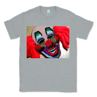 Heather Grey embroidered clown Classic Tee - artisFamous