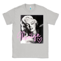 Moon Dust monroe black and white pink handwriting t shirt Classic Tee - artisFamous