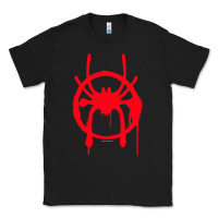 Black spiderverse miles symbol tag t shirt Classic Tee - artisFamous