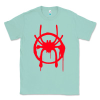 Seafoam spiderverse miles symbol tag t shirt Classic Tee - artisFamous
