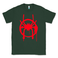 Sports Green spiderverse miles symbol tag t shirt Classic Tee - artisFamous