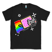 Black nyan cat t shirt Classic Tee - artisFamous