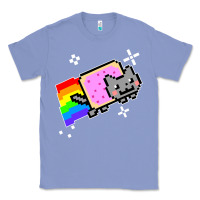 Colony Blue nyan cat t shirt Classic Tee - artisFamous