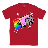 Red nyan cat t shirt Classic Tee - artisFamous