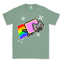 Sage nyan cat t shirt Classic Tee - artisFamous