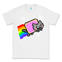 White nyan cat t shirt Classic Tee - artisFamous