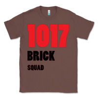 Chestnut 1017 Brick Squad Black Red Classic Tee - artisFamous