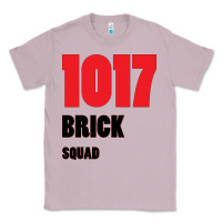 Lilac 1017 Brick Squad Black Red Classic Tee - artisFamous