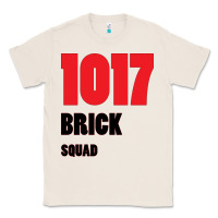 Natural 1017 Brick Squad Black Red Classic Tee - artisFamous