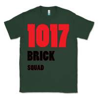 Sports Green 1017 Brick Squad Black Red Classic Tee - artisFamous