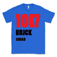 True Royal 1017 Brick Squad Black Red Classic Tee - artisFamous