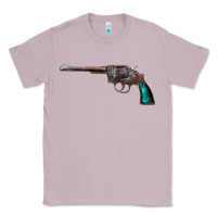 Lilac Revolver Handgun Classic Tee - artisFamous