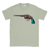 Matcha Revolver Handgun Classic Tee - artisFamous