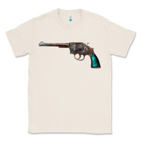 Natural Revolver Handgun Classic Tee - artisFamous