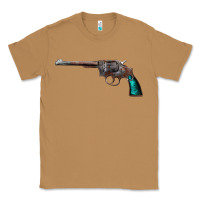 Toasted Coconut Revolver Handgun Classic Tee - artisFamous