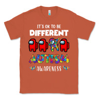 Copper a.mong us it's o.kay to be different autism awareness t shirt Classic Tee - artisFamous