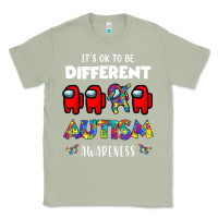 Matcha a.mong us it's o.kay to be different autism awareness t shirt Classic Tee - artisFamous