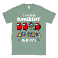 Sage a.mong us it's o.kay to be different autism awareness t shirt Classic Tee - artisFamous