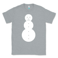 Heather Grey jeezy snowman funny shirt premium Classic Tee - artisFamous