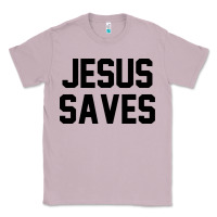 Lilac jesus saves christian faith trust in god lord christ Classic Tee - artisFamous