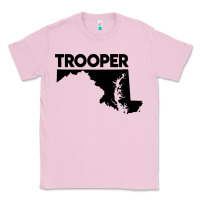 Bubblegum Pink maryland state trooper Classic Tee - artisFamous