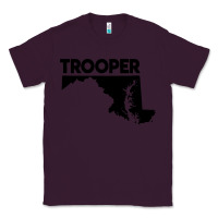 Plum maryland state trooper Classic Tee - artisFamous