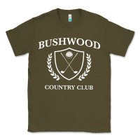 Army Green bushwood country club Classic Tee - artisFamous