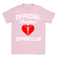 Bubblegum Pink open heart surgery zipper club bypass get well recovery gift Classic Tee - artisFamous