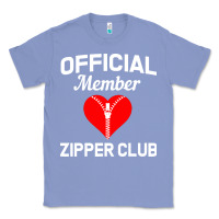 Colony Blue open heart surgery zipper club bypass get well recovery gift Classic Tee - artisFamous