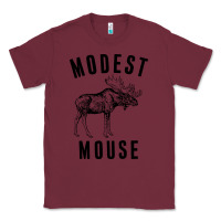 Burgundy modest mouse Classic Tee - artisFamous