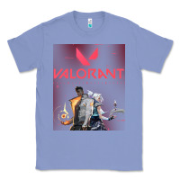 Colony Blue valorant gaming design Classic Tee - artisFamous
