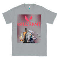 Heather Grey valorant gaming design Classic Tee - artisFamous