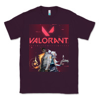 Plum valorant gaming design Classic Tee - artisFamous