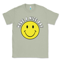 Matcha retro   have a nice day   smile happy face Classic Tee - artisFamous