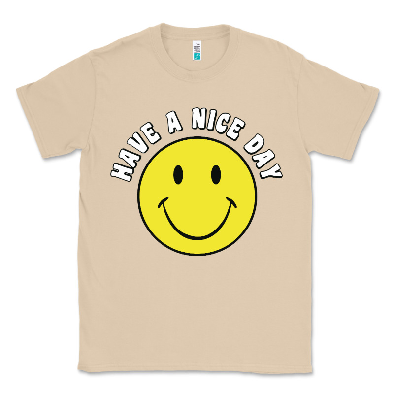 Retro   Have A Nice Day   Smile Happy Face Classic Tee by artisFamous | Teevron