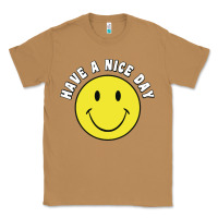Toasted Coconut retro   have a nice day   smile happy face Classic Tee - artisFamous