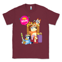 Bluey Mom Dad Funny Queen For Family Lover T Shirt Classic Tee | Teevron