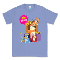 Colony Blue bluey mom dad funny queen for family lover t shirt Classic Tee - artisFamous