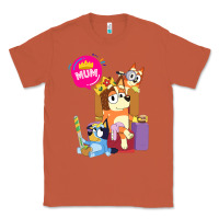 Copper bluey mom dad funny queen for family lover t shirt Classic Tee - artisFamous