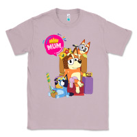 Lilac bluey mom dad funny queen for family lover t shirt Classic Tee - artisFamous