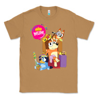 Toasted Coconut bluey mom dad funny queen for family lover t shirt Classic Tee - artisFamous
