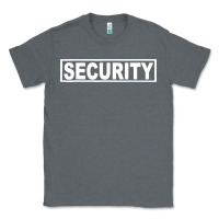 Charcoal Heather security Classic Tee - artisFamous