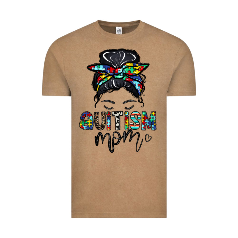 Autism Mom Vintage Tee by CowhideDigitalArt | Teevron