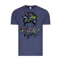 Vintage Denim autism mom Vintage Tee - CowhideDigitalArt