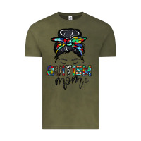 Vintage Olive autism mom Vintage Tee - CowhideDigitalArt