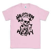 Bubblegum Pink Skull I like It Heovy Halestorm Classic Tee - artisFamous