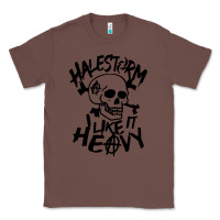 Chestnut Skull I like It Heovy Halestorm Classic Tee - artisFamous