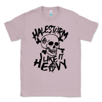 Lilac Skull I like It Heovy Halestorm Classic Tee - artisFamous