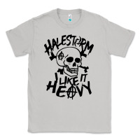 Moon Dust Skull I like It Heovy Halestorm Classic Tee - artisFamous