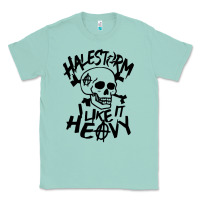 Seafoam Skull I like It Heovy Halestorm Classic Tee - artisFamous